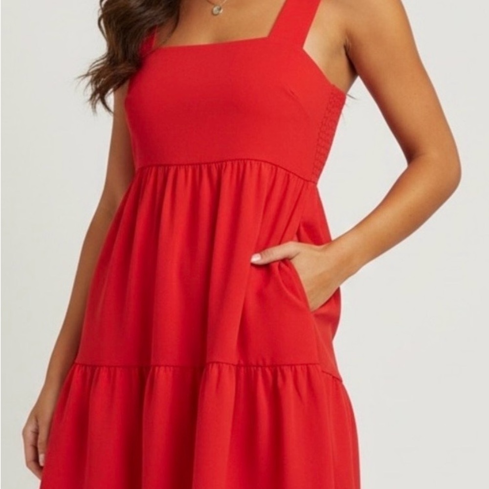 Amanda Uprichard Red Mini Dress